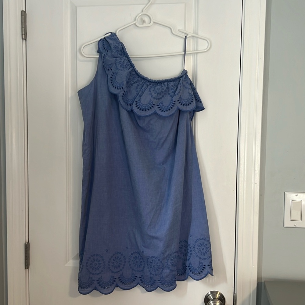 Vineyard Vines One Shoulder Summer Dress EUC